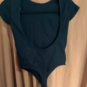 Out From Under Scoop Backless Tshirt Ribbed Bodysuit